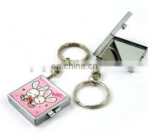Min Decorative Pocket Mirror / Keychain Pocket Mirror for Promotional, Decoration Gift thumbnail-1