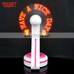 SUNJET Best Selling Item 2018 New Product Portable Flashing Table Fan Parts thumbnail-1