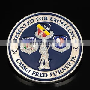 Cheap Price Customized Latest Design Popular University Badge Coin thumbnail-3
