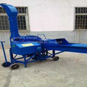 Small Grass, Millet Straw, Rice Grass, Wheat  chaff Cutter Machine thumbnail-1