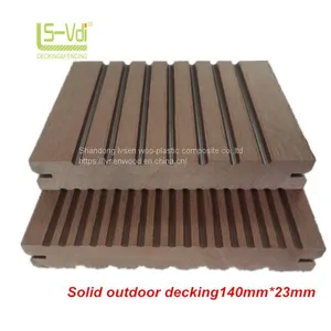 Anti Crack Traditional Wpc Hollow Decking thumbnail-4
