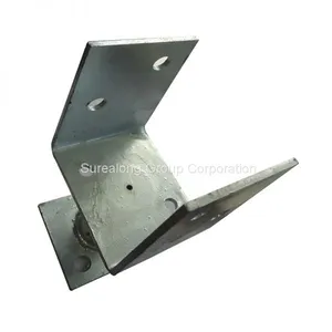 Galvanized Steel Building Material Hardware Heavy Duty Post Support Timber Connector thumbnail-2