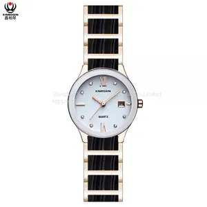 XINBOQIN Dropshipping Custom Wholesale Fashion Lady Simple Design Quartz Brand Name Water Resistant Acetate WatchXINBOQIN Manufacturer Custom Brand Tide Fashion Lady Style Luxury Brand Acetate Women's Watch thumbnail-2