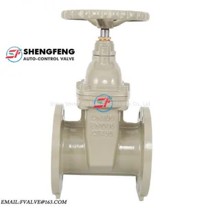 Ductile Iron BS3464 RISING STEM GGG50 PN16 Gate Valve thumbnail-1
