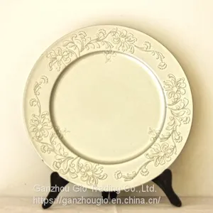 Plastic Charger Plate,christmas Decoration Plate Charger Plate Made in China YF-60572 thumbnail-3