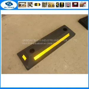Most Popular Products China 1830 Mm,1650 mm Rubber /plastic Wheel Stopper,parking Curb,parking Stopper thumbnail-3