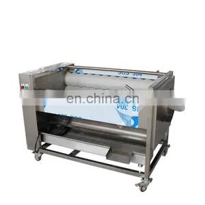Industrial Small Root Vegetable Ginger Peeler Sweet Potato Baby Carrot Peeling and Washing Machine thumbnail-2