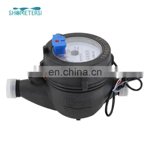Multi Jet Dry Dial Plastic 5 Wheels Water Meter Pulse Sensor Made in China thumbnail-7