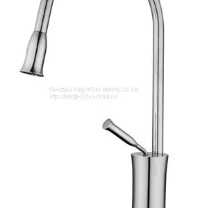 White Kitchen Faucet Brass Mixers thumbnail-1