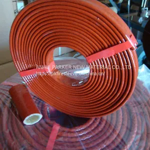 Silicone Fiberglass High Temperature Hose Sleeve Firesleeve thumbnail-3