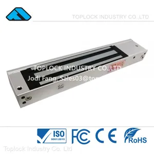 12V Electric Magnetic Lock 280kg 600lbs Holding Force With Time Delay LED Light thumbnail-1