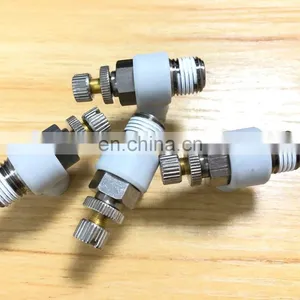 Japan CKD Pneumatic Throttle Valve Connector SC3W-8-6/K thumbnail-1