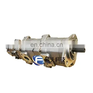 Hydraulic Gear Pump 705-56-47000 for Wheel Loader WA600-3C thumbnail-3