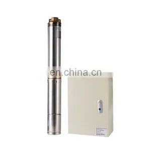 New Arrival DC Brushless Solar Powered Submersible Water Pump for Agriculture Irrigation thumbnail-2