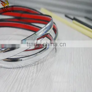 Pvc Galvanized Chrome Metal Strips Decorative Edge Banding for Furniture and Car thumbnail-3