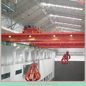 China's High Quality and Low Price 25 Ton Garbage Grab Bridge Double Beam Crane, Power Plant Double Beam Crane, Grab Dou thumbnail-2