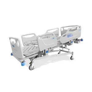Patient Adjustable High End 5 Function Medical Equipment ICU Electric Luxury Hospital Bed thumbnail-1