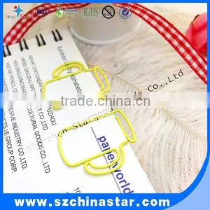 Metal Material Assorted Panton Color Cup Shape Paper Clip thumbnail-6