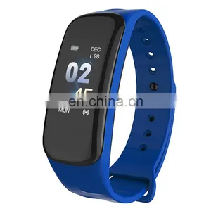 SANDA C1P Stylish Smart Watch For Women Fitness Tracker Sport Ladies Silicone Bracelet Phone thumbnail-2