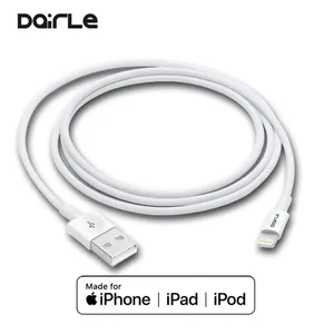 Original White Mfi Certified for Apple Fast Charging Usb Data Cable for Iphone 8/Xs thumbnail-3