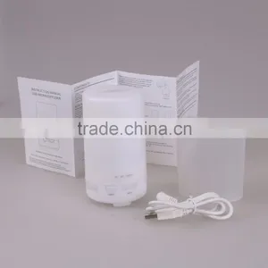50 ml Portable Ultrasonic Car USB Mini Aroma Diffuser Air Humidifier Purifier LED Lonizer Aromatherapy Essential Oil Diffuser thumbnail-5