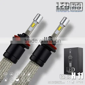 2016 Newest Style High Quality R3 B Universal Type Car H11 LED Fog Lamp With 3000k 4300k 5000k 6000k thumbnail-1
