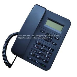 China Best Caller ID Corded Phone PABX Wired Telephone Set Factory thumbnail-1
