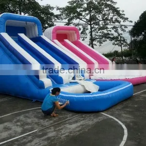 2015 New Arrvail PVC Trapualin Inflatable Dry Slide ,inflatable Water Slides thumbnail-5