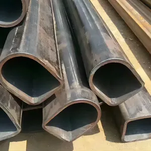 Chinese Manufacturer Seamless Hexagon Pentagon Triangle Seamless Special Shaped Steel Pipe Used in Various Structural Parts thumbnail-1
