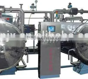 Two Parallel Connection Pot Industrial Sterilizer thumbnail-2