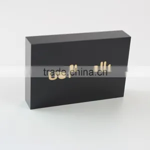 Black Lucite Sign Block Black Perspex Branding Block thumbnail-5