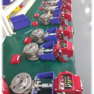 Multi-Purpose V-Type Ball Valve for Water, Acid, Gas, and Oxygen Media in Various Industries thumbnail-1