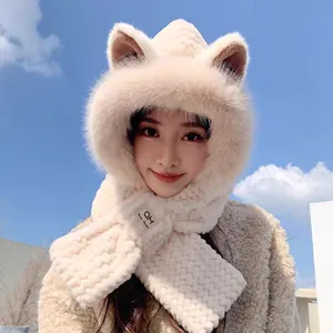 One Piece Hat Earflap Hat Beanie thumbnail-1
