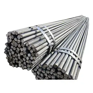 Cheap 6mm 10mm 12mm 16mm 22mm Construction Concrete Material Deformed Steel Bar Iron Rods Hrb400 Steel Rebar thumbnail-1