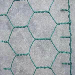 Erosion Control Gabion With Hexagonal Mesh - Galvanized or PVC Coated thumbnail-2