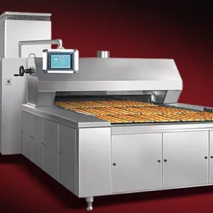 Industrial SANDVIK Steel Belt or Net Belt Tunnel Oven Baking Oven for Bread,cake,biscuit thumbnail-3