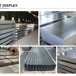 Quality Assurance Zinc Coated Galvanized Steel Sheet Plate Factory Direct for Roofing Wall Cladding Building Construction Material thumbnail-1