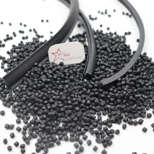Matte Surface PVC Rubber Seal Compound PVC Granules Supplier thumbnail-2