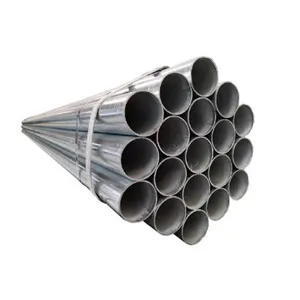 Q235 2 Inch BS138 Galvanized ERW ASTM Thread/Grooved/Painted Pre Galvanized Steel Pipe thumbnail-1