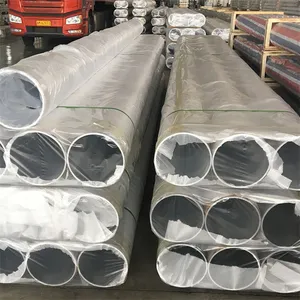 Round Aluminum Tube Alloy 6082 Elongation 8% Minimum Structural Frame Diameter Wall Thickness Range thumbnail-5