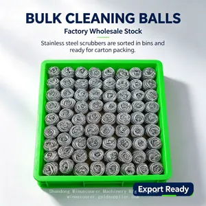 Flexible Spiral Structure Metal Wire Scrubber Fits Corners, Gaps and Curved Surfaces thumbnail-2