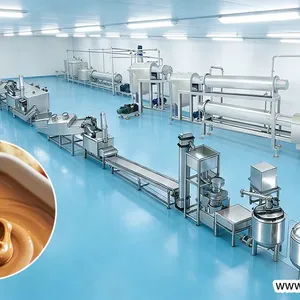 High Quality Smooth Peanut Butter Production Machine for Automatic Food Processing thumbnail-5
