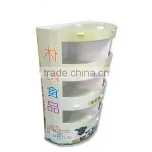 Supermarket Cardboard Book Shelves Supermarket Book Display Shelf thumbnail-5