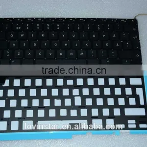 Popular Swedish Design Laptop Keyboard Replacement LED Backlight For Macbook Pro A1286 2008-2012 thumbnail-5