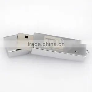 Metal Silver Usb Flash Drive Bar 8 gb thumbnail-1