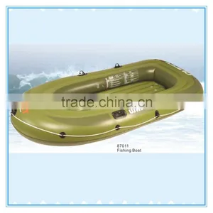 Inflatable Fishing Boats, Army Green Printing Rowing Fishing Boat thumbnail-1