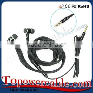 3.5Mm Tangle-free Hot Sale Voice Changer Earphone Earbud In Ear Fit for Gift Promotion thumbnail-4