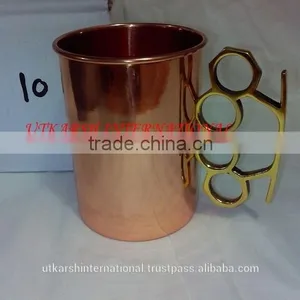 Bar Wares/Beer Copper Mug/Bar Drinkware/Beer Mug/Beer Drinking Mug/Bar Mug thumbnail-5