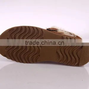 Cylinder During the New Fur One Lady's Warm Winter Snow Boots Antiskid Rivet USES Joker Female Cotton Boots thumbnail-5