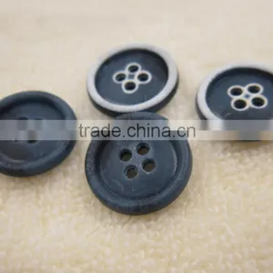 Sedex Audited Factory 2 Pillar Burnt Rim 4 Holes Fire Proof Urea Button, Urea Button for Suit thumbnail-2